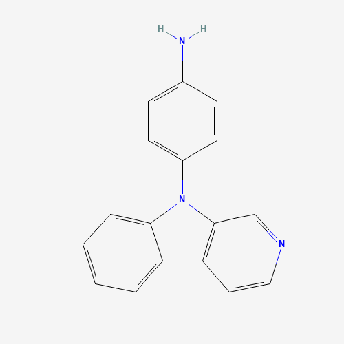 9-(4'-Aminophenyl)-9H-pyrido[3,4-b]indole (CAS: 219959-86-1) - Related Chemical Product