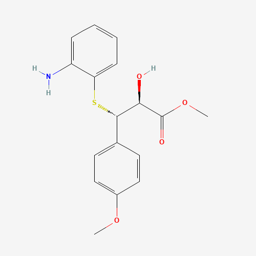 (aS,bS)-b-[(2-Aminophenyl)thio]-a-hydroxy-4-methoxybenzenepropanoic Acid Methyl Ester (CAS: 99109-07-6) - Related Chemical Product