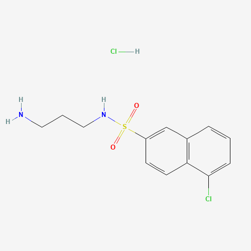 N-(3-Aminopropyl)-5-chloro-2-naphthalenesulfonamide Hydrochloride (CAS: 210049-20-0) - Related Chemical Product