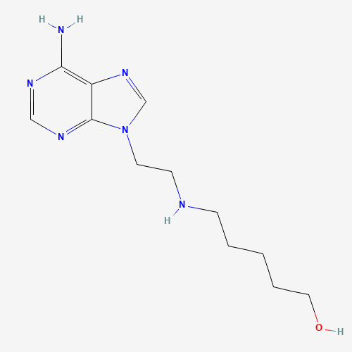 5-{[2-(6-Amino-9H-purin-9-yl)ethyl]amino}-1-pentanol (CAS: 686301-48-4) - Related Chemical Product
