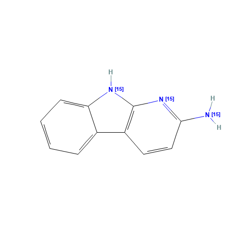 2-Amino-9H-pyrido[2,3-b]indole-15N3 (CAS: 1189920-50-0) - Related Chemical Product