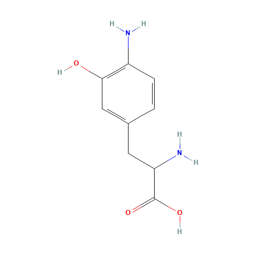 rac 4-Amino-m-tyrosine Dihydrochloride (CAS: 21819-90-9) - Related Chemical Product
