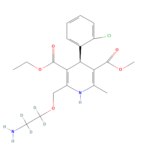 (S)-Amlodipine-d4 (CAS: 1346616-97-4) - Related Chemical Product