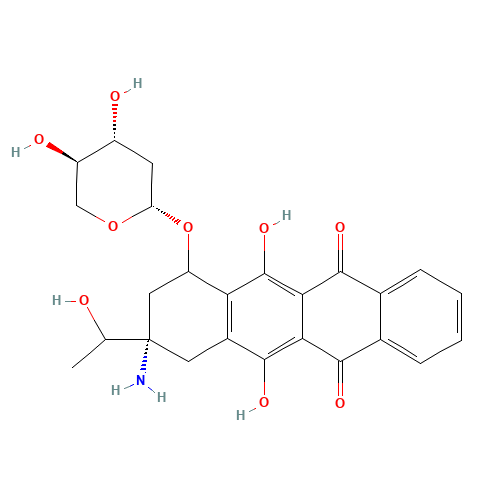 Amrubicinol (Mixture of Diastereomers) (CAS: 186353-53-7) - Related Chemical Product