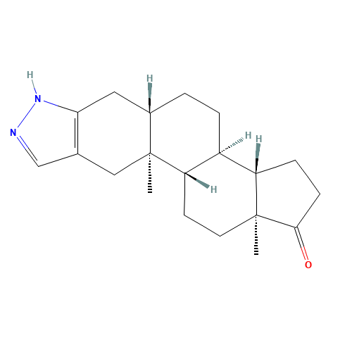 (5a)-2'H-Androst-2-eno[3,2-c]pyrazol-17-one (CAS: 129545-93-3) - Related Chemical Product