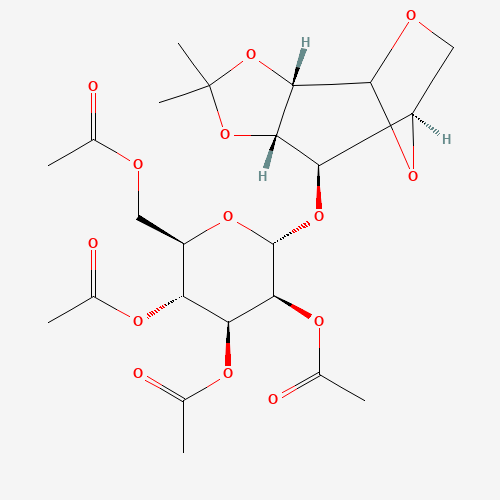 1,6-Anhydro-2,3-O-(1-isopropylidene)-4-O-(2,3,4,6-tetra-O-acetyl-a-D-mannopyranosyl)-b-D-mannopyranose (CAS: 67591-05-3) - Related Chemical Product