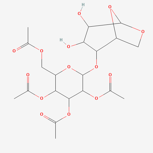 1,6-Anhydro-4-O-(2,3,4,6-tetra-O-acetyl-a-D-mannopyranosyl)-b-D-mannopyranose (CAS: 67650-35-5) - Related Chemical Product