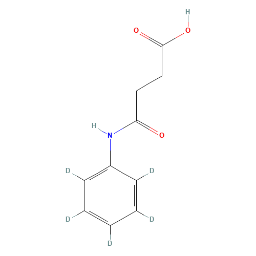 4-Anilino-4-oxobutanoic Acid-d5 (CAS: 840529-98-8) - Related Chemical Product