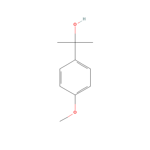 2-p-Anisyl-2-propanol (CAS: 7428-99-1) - Chemical Structure and Molecular Formula 