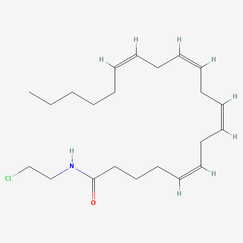 Arachidonyl-2-chloroethylamide (CAS: 220556-69-4) - Chemical Structure and Molecular Formula 