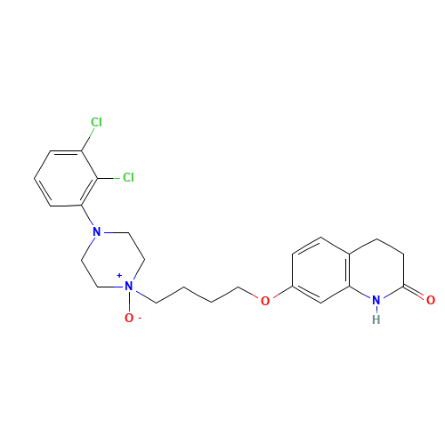 Aripiprazole N1-Oxide (CAS: 573691-09-5) - Chemical Structure and Molecular Formula 