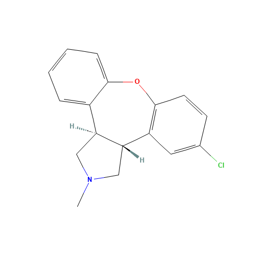 Asenapine (CAS: 65576-45-6) - Chemical Structure and Molecular Formula 