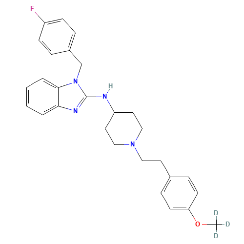 Astemizole-d3 (CAS: 1189961-39-4) - Related Chemical Product