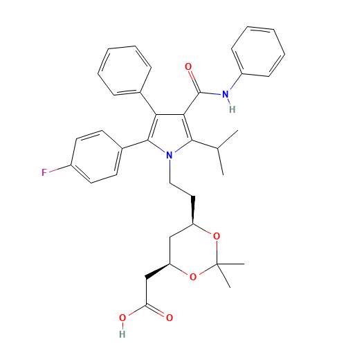 Atorvastatin Acetonide (CAS: 581772-29-4) - Related Chemical Product