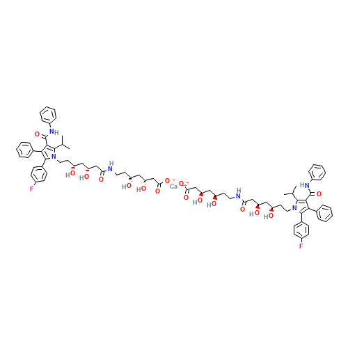 Atorvastatin N-(3,5-Dihydroxy-7-heptanoic Acid)amide (CAS: 1105067-87-5) - Related Chemical Product