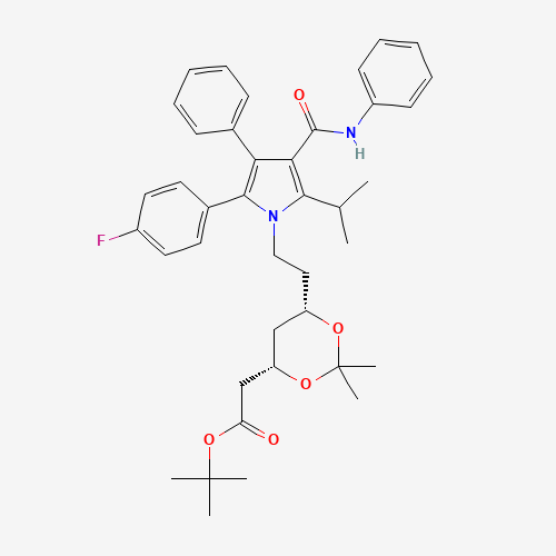 (3S,5S)-Atorvastatin Acetonide tert-Butyl Ester (CAS: 472967-95-6) - Related Chemical Product
