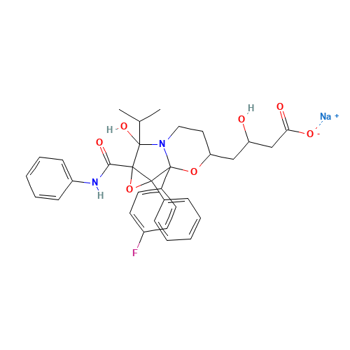 Atorvastatin Cyclic (Fluorophenyl) Sodium Salt Impurity (CAS: 1315629-79-8) - Related Chemical Product