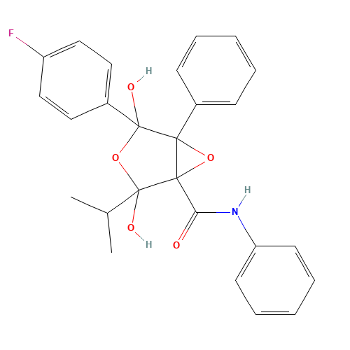 Atorvastatin Epoxy Tetrahydrofuran Impurity (CAS: 873950-19-7) - Related Chemical Product