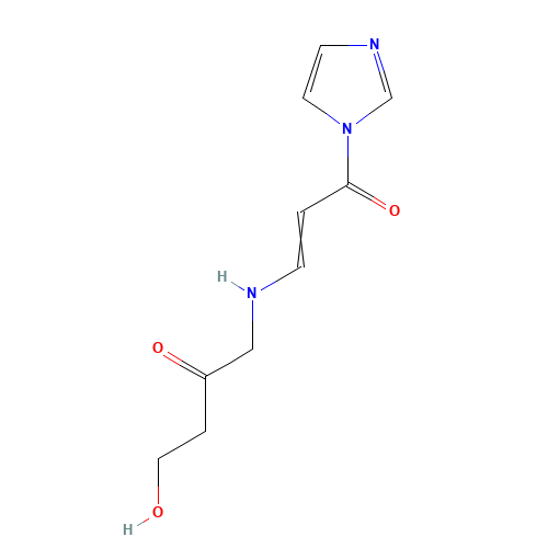 1-(4-Aza-8-hydroxy-6-oxo)oct-2-en-1-oylimidazole(mixture E/Z) (CAS: 89186-34-5) - Related Chemical Product