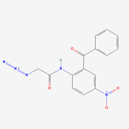 2-Azido-N-(2-benzoyl-4-nitrophenyl)acetamide (CAS: 58077-08-0) - Related Chemical Product