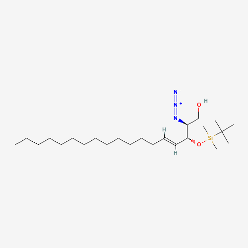 (2S,3R,4E)-2-Azido-3-(tert-butyldimethylsilyl)-erythro-sphingosine (CAS: 114299-64-8) - Related Chemical Product