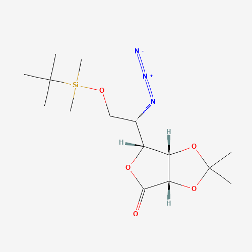 5-Azido-6-(tert-butyldimethylsilyl)-2,3-O-isopropylidene L-Gulono-1,4-lactone (CAS: 118464-49-6) - Related Chemical Product