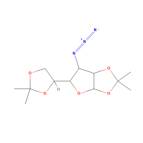 3-Azido-3-deoxy-1,2:5,6-di-O-isopropylidene-a-D-glucofuranose (CAS: 13964-23-3) - Related Chemical Product