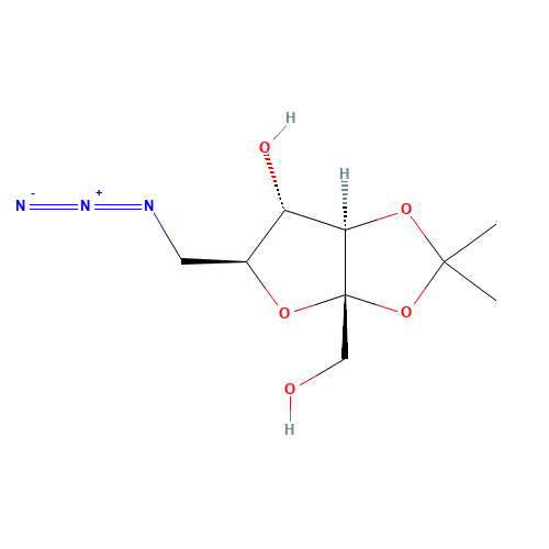 6-Azido-6-deoxy-2,3-O-isopropylidene-a-L-sorbofuranose (CAS: 126210-25-1) - Related Chemical Product