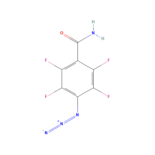 4-Azido-2,3,5,6-tetrafluorobenzamide (CAS: 122616-98-2) - Related Chemical Product