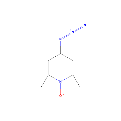 4-Azido-2,2,6,6-tetramethyl-1-piperidinyloxy (CAS: 63697-61-0) - Related Chemical Product