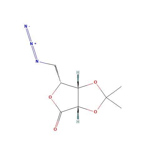 5-Azido-5-deoxy-2,3-O-isopropylidene-D-lyxono-1,4-lactone (CAS: 122194-04-1) - Related Chemical Product