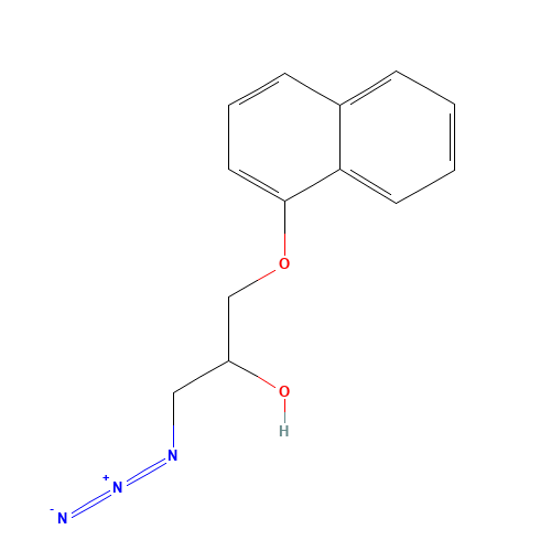 rac-1-Azido-3-(1-naphthalenyloxy)-2-propanol (CAS: 87102-64-5) - Related Chemical Product