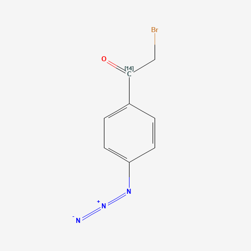 p-Azidophenacyl Bromide-1-14C (CAS: 57122-94-8) - Related Chemical Product