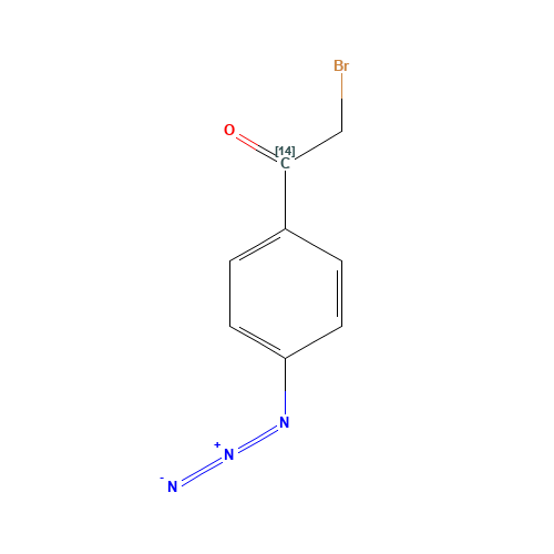 p-Azidophenacyl Bromide-1-14C (CAS: 57122-94-8) - Related Chemical Product