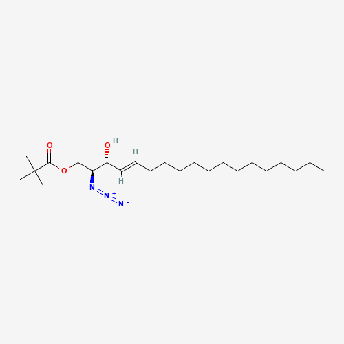 2-Azido-1-pivaloyl D-erythro-Sphingosine (CAS: 114275-41-1) - Related Chemical Product