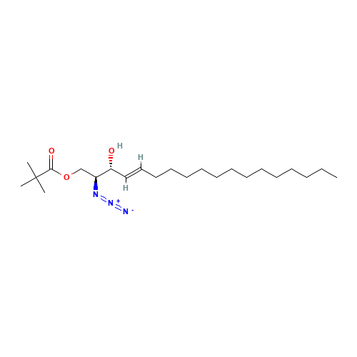 2-Azido-1-pivaloyl D-erythro-Sphingosine (CAS: 114275-41-1) - Related Chemical Product