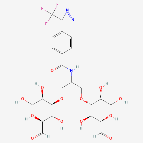 2-N-[4-(1-Azitrifluoroethyl)benzoyl]-1,3-bis-(D-mannos-4-yloxy)-2-propylamine (CAS: 129461-18-3) - Related Chemical Product