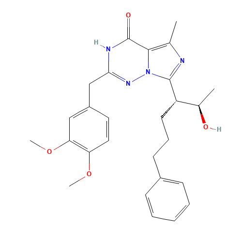 Bay 60-7550 (CAS: 439083-90-6) - Chemical Structure and Molecular Formula 