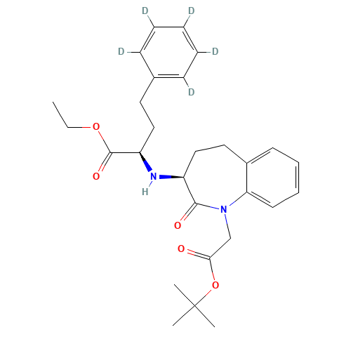 (2R,3'S) Benazepril tert-Butyl Ester-d5 (CAS: 1356841-36-5) - Related Chemical Product