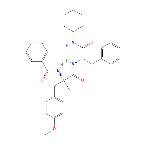 N-Benzoyl-O,a-dimethyl-D-tyrosyl-N-cyclohexyl-L-phenylalaninamide (CAS: 172168-08-0) - Related Chemical Product
