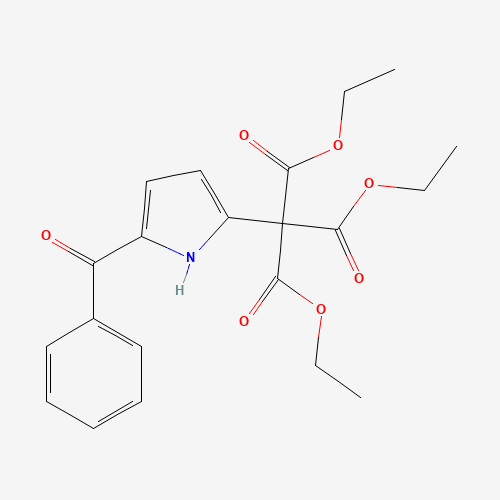 2-Benzoylpyrrole Methanetricarboxylic Acid 1,1,1-Triethyl Ester (CAS: 136116-84-2) - Related Chemical Product