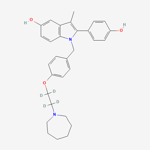 Bazedoxifene-d4 Acetate (CAS: 1133695-49-4) - Related Chemical Product
