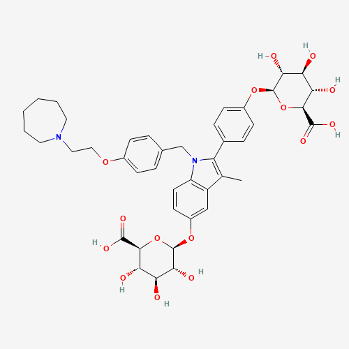 Bazedoxifene Bis-b-D-Glucuronide (CAS: 328933-67-1) - Related Chemical Product