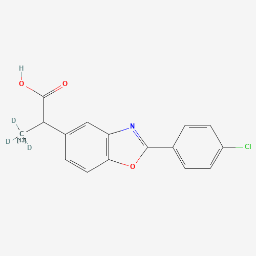 Benoxaprofen-13C,d3 (CAS: 1329840-53-0) - Related Chemical Product