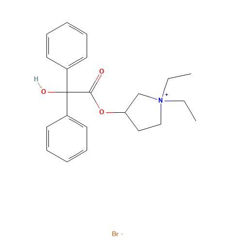 rac-Benzilonium Bromide (CAS: 1050-48-2) - Related Chemical Product