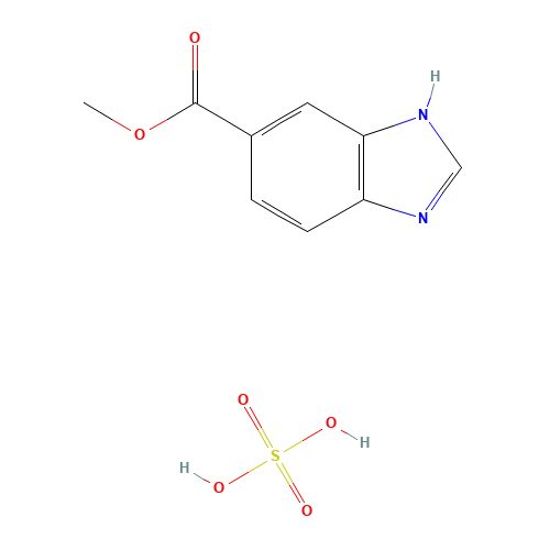 1H-Benzimidazole-5-carboxylic Acid Methyl Ester Sulfate (CAS: 131020-58-1) - Related Chemical Product