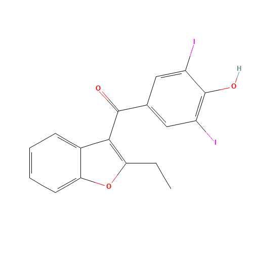 Benziodarone (CAS: 68-90-6) - Related Chemical Product