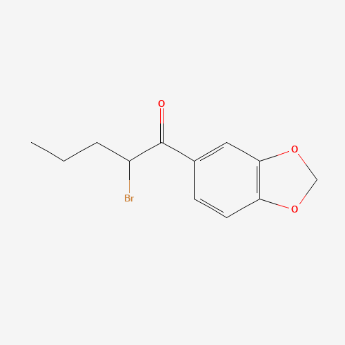 (+/-)-1-(1,3-Benzodioxol-5-yl)-2-bromo-1-pentanone (CAS: 146721-06-4) - Related Chemical Product