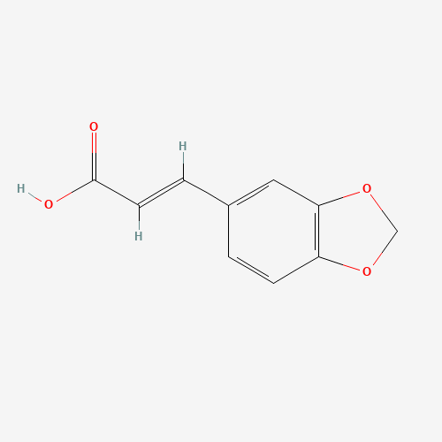 (2E)-3-(1,3-Benzodioxol-5-yl)-2-propenoic Acid (CAS: 38489-76-8) - Related Chemical Product