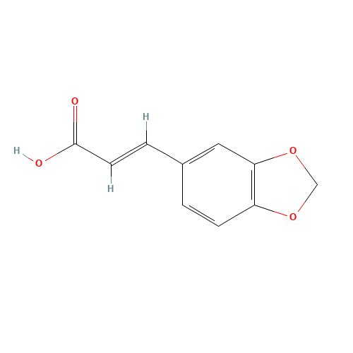 (2E)-3-(1,3-Benzodioxol-5-yl)-2-propenoic Acid (CAS: 38489-76-8) - Related Chemical Product